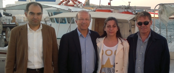 Την Πάρο και την Αντίπαρο επισκέφτηκε την Τρίτη 6 Μαΐου 2014 ο υποψήφιος Αντιπεριφερειάρχης Κυκλάδων κ. Γιώργος Λεονταρίτης