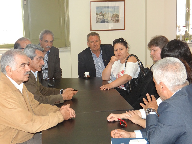 Με εκπροσώπους του Ρωσικού Τουρισμού συναντήθηκε στη Σύρο ο Γιώργος Χατζημάρκος