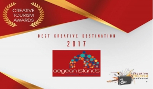 Το διεθνές βραβείο “Best Creative Destination 2017&quot; κέρδισε η Περιφέρεια Νοτίου Αιγαίου