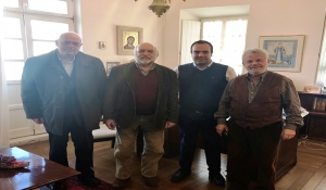 Συνάντηση του Δημάρχου Μυκόνου μετ ους βουλευτές των Κυκλάδων του ΣΥΡΙΖΑ