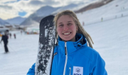 «Αργυρή» και «χάλκινη» η Ιωάννα Λιχούνα  στον διεθνή αγώνα χιονοσανίδας, στο Ανήλιο
