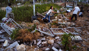 Τυφώνας Λεκίμα: Τουλάχιστον 44 νεκροί στην ανατολική Κίνα από πλημμύρες και κατολίσθηση