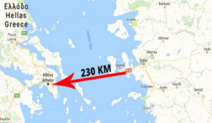 Νέα τουρκική πρόκληση: Δημοσίευσαν χάρτη με την Αθήνα εντός του βεληνεκούς του πυραύλου Μπόρα