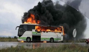 Κεραυνός χτύπησε λεωφορείο των ΚΤΕΛ γεμάτο επιβάτες