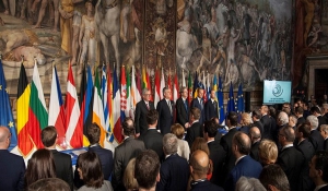 Οι ηγέτες της ΕΕ υπέγραψαν τη Διακήρυξη της Ρώμης