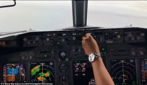 Τρομακτικό βίντεο μέσα από το κόκπιτ Boeing 737 τη στιγμή της πτώσης στον Ειρηνικό Ωκεανό