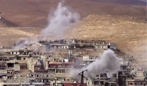 Αεροσκάφη του Άσαντ βομβάρδισαν τζιχαντιστές στη Δαμασκό