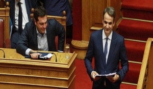 «Εκλογές τώρα» ζητά ο Μητσοτάκης, «το 2019, ούτε μέρα νωρίτερα» απαντά ο πρωθυπουργός